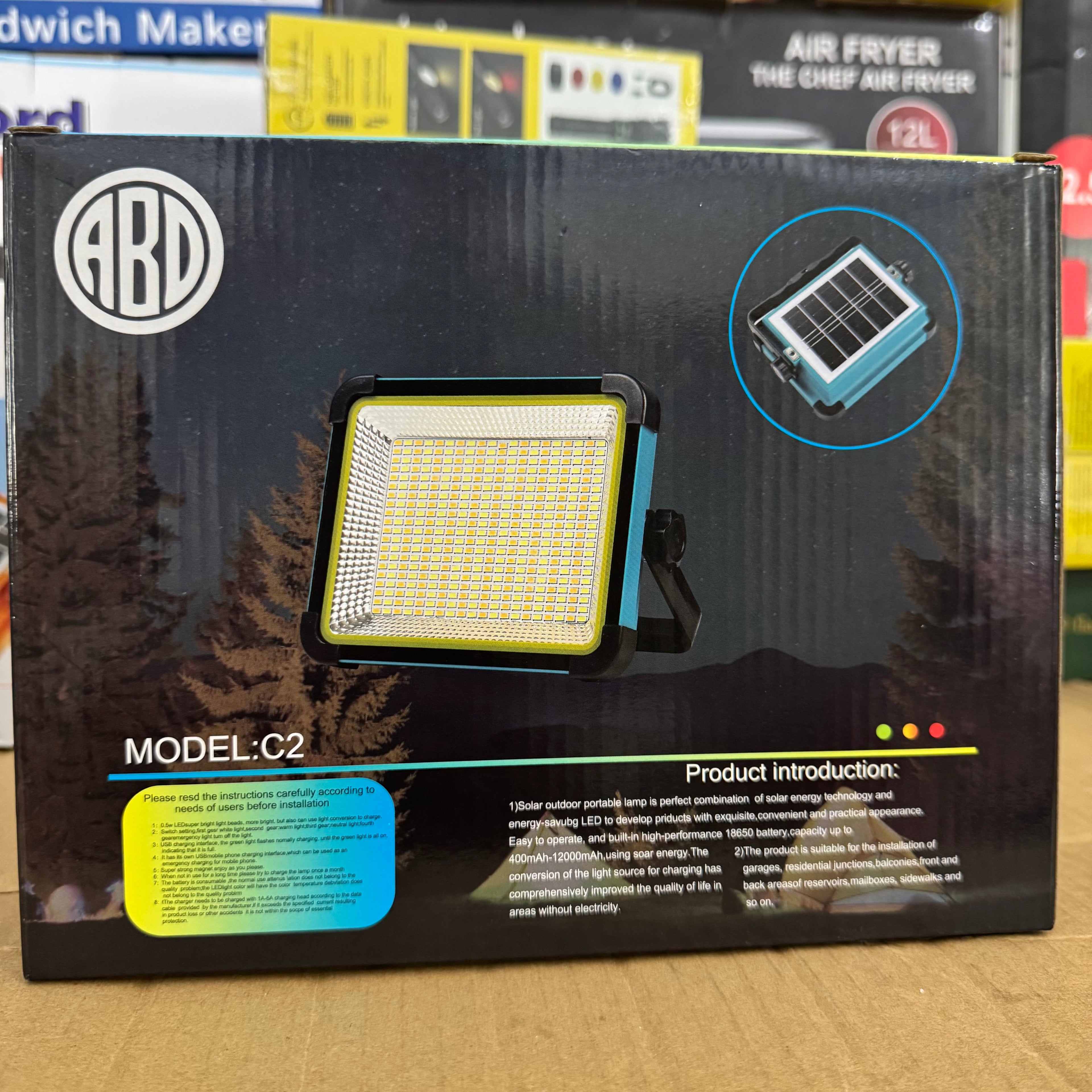 Lot Imported ABD C2 Portable Work Light