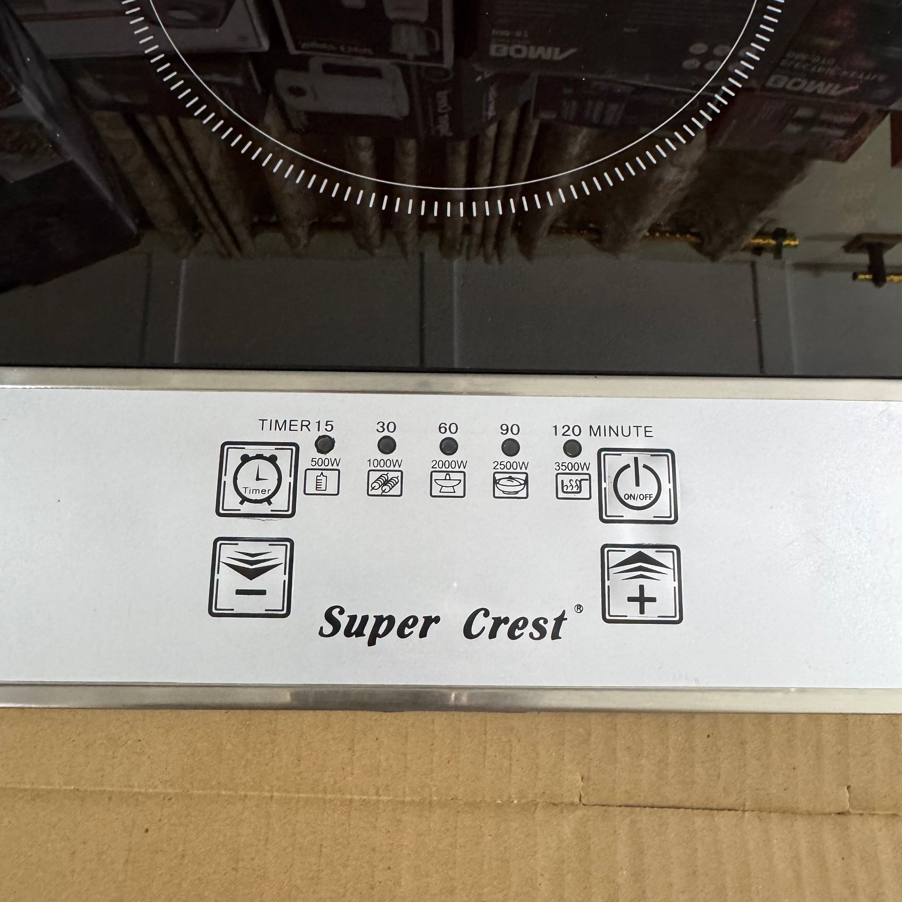 Super Crest 3500W Electric Infrared Cooker - SCT-9015 6months warranty
