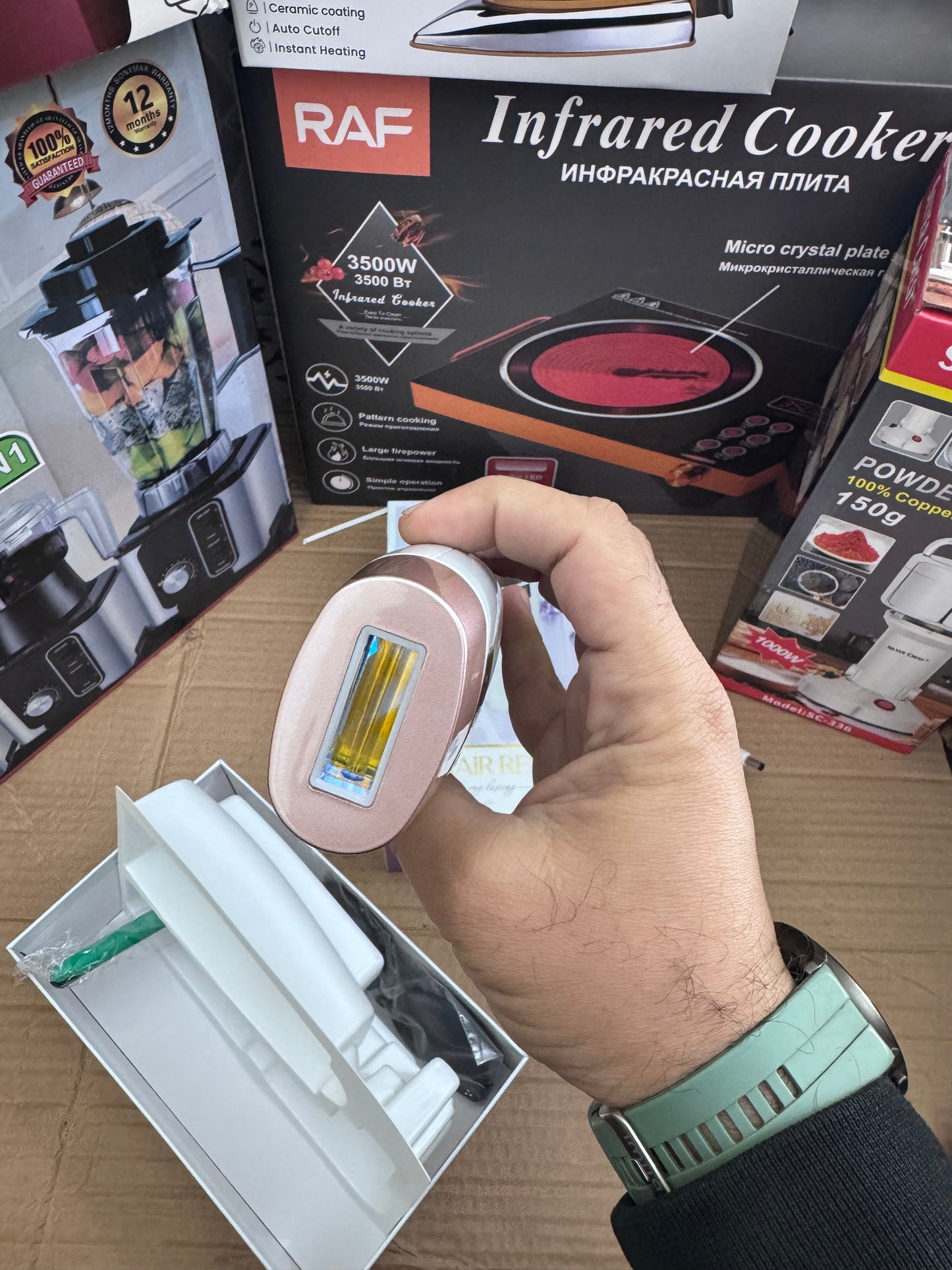 Babyverse Professional IPL Hair Remover – Lot Imported | Permanent Hair Reduction Device Pakistan