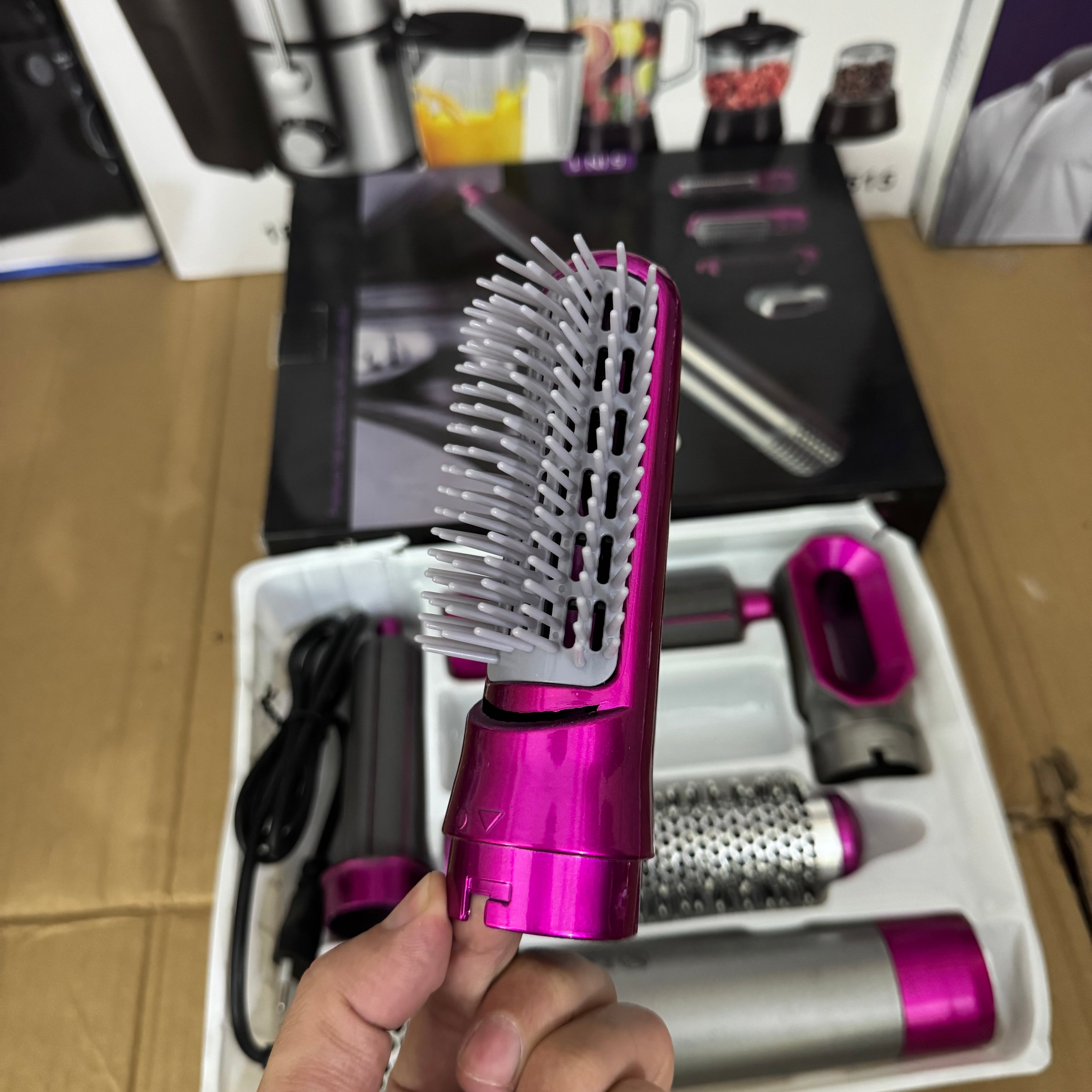5-in-1 Hot Air Styler & Hair Volumizer Set