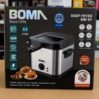 Boma Electric Deep Fryer 2.5L Stainless Steel - Model BM-87