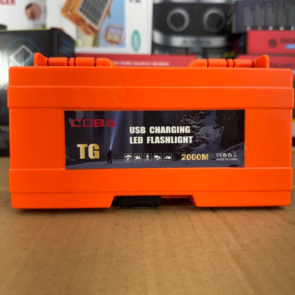 Lot Imported COBA TG LED Flashlight | 2000M Long Range