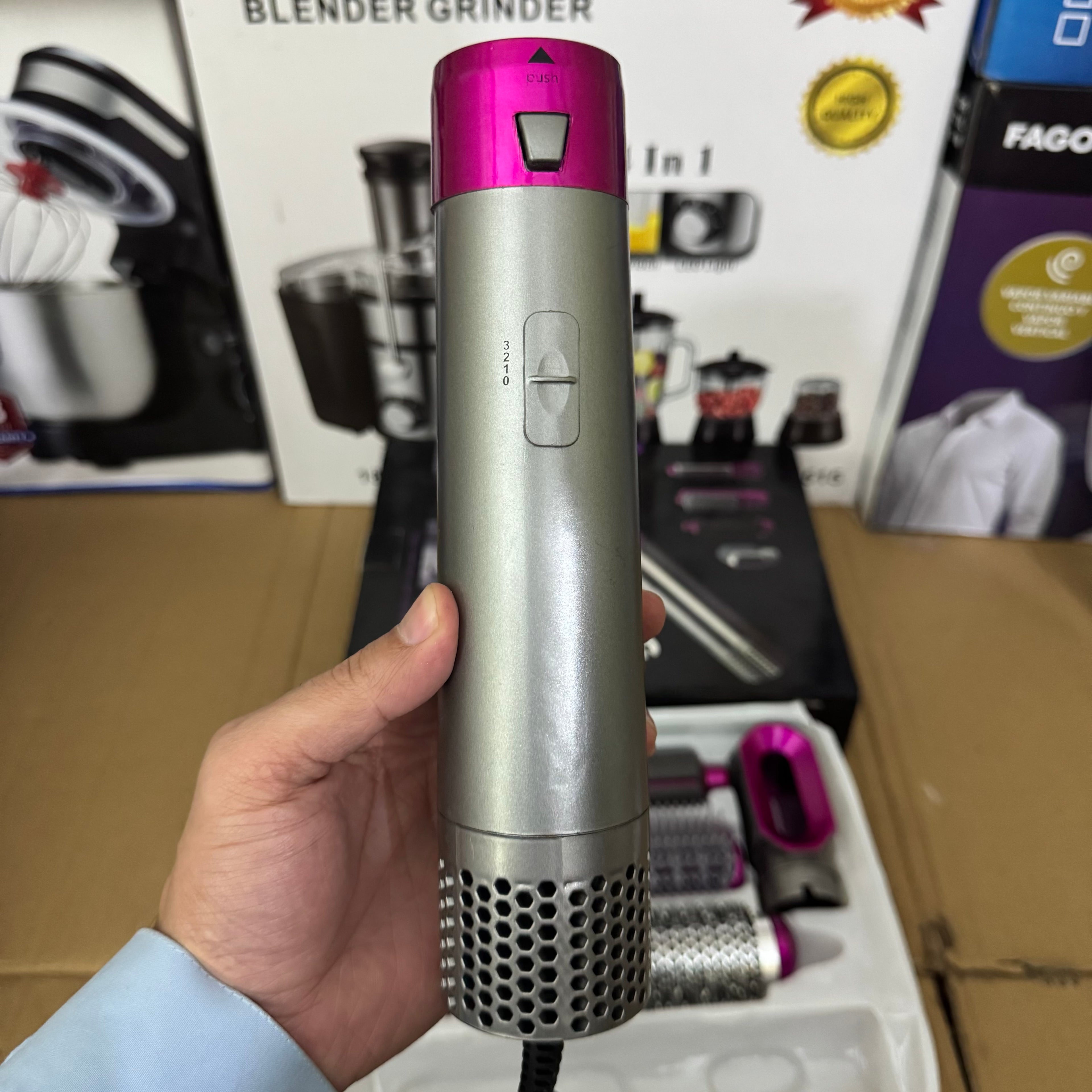 5-in-1 Hot Air Styler & Hair Volumizer Set