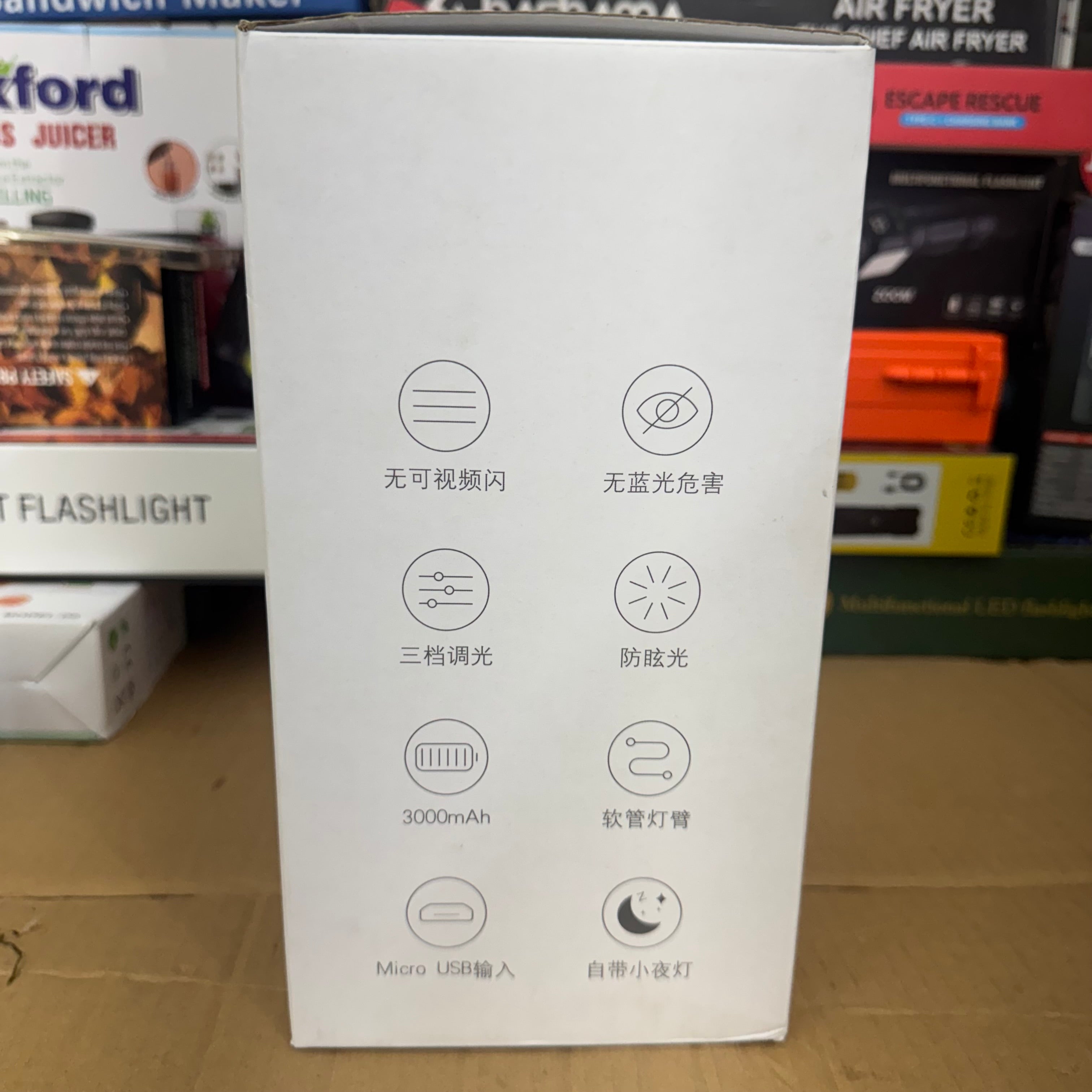 Lot Imported LED Desk Lamp with Pen Holder