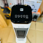 3D Flame Effect Ceramic Room Heater with Remote Control – Electric Space Heater