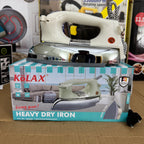 German Lot Imported KöLAX Heavy Dry Iron.-Nr. 822481 (1200W) Lot Imported