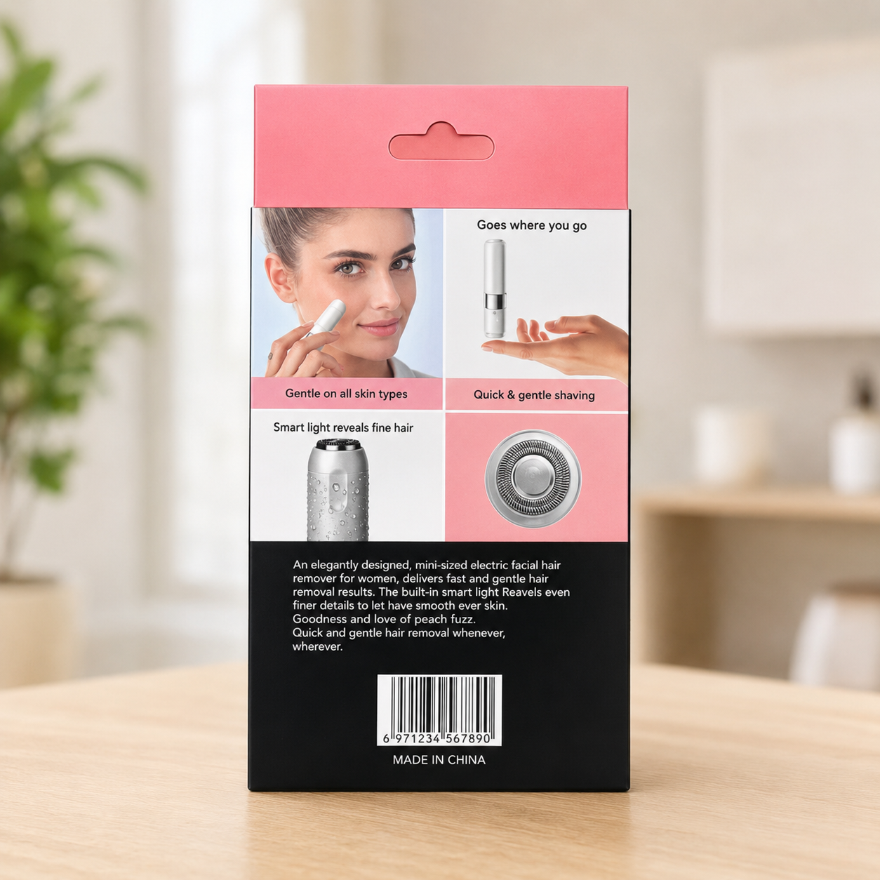 Mini Facial Hair Remover for Women
