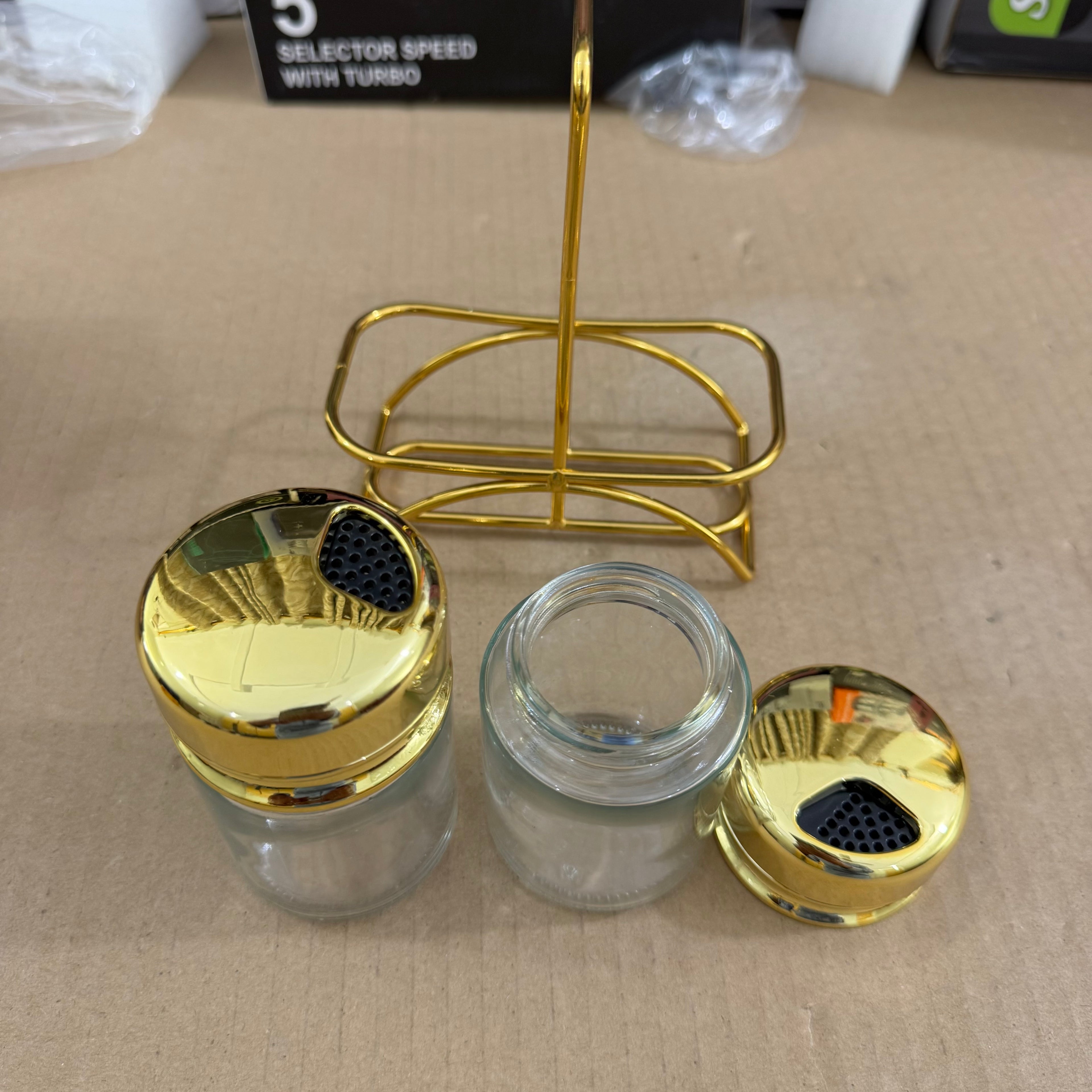 Glass 2-Piece Condiment Set – Original