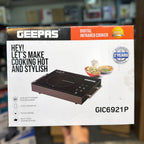 Geepas Digital Infrared Cooker GIC6921P - 6Month warranty