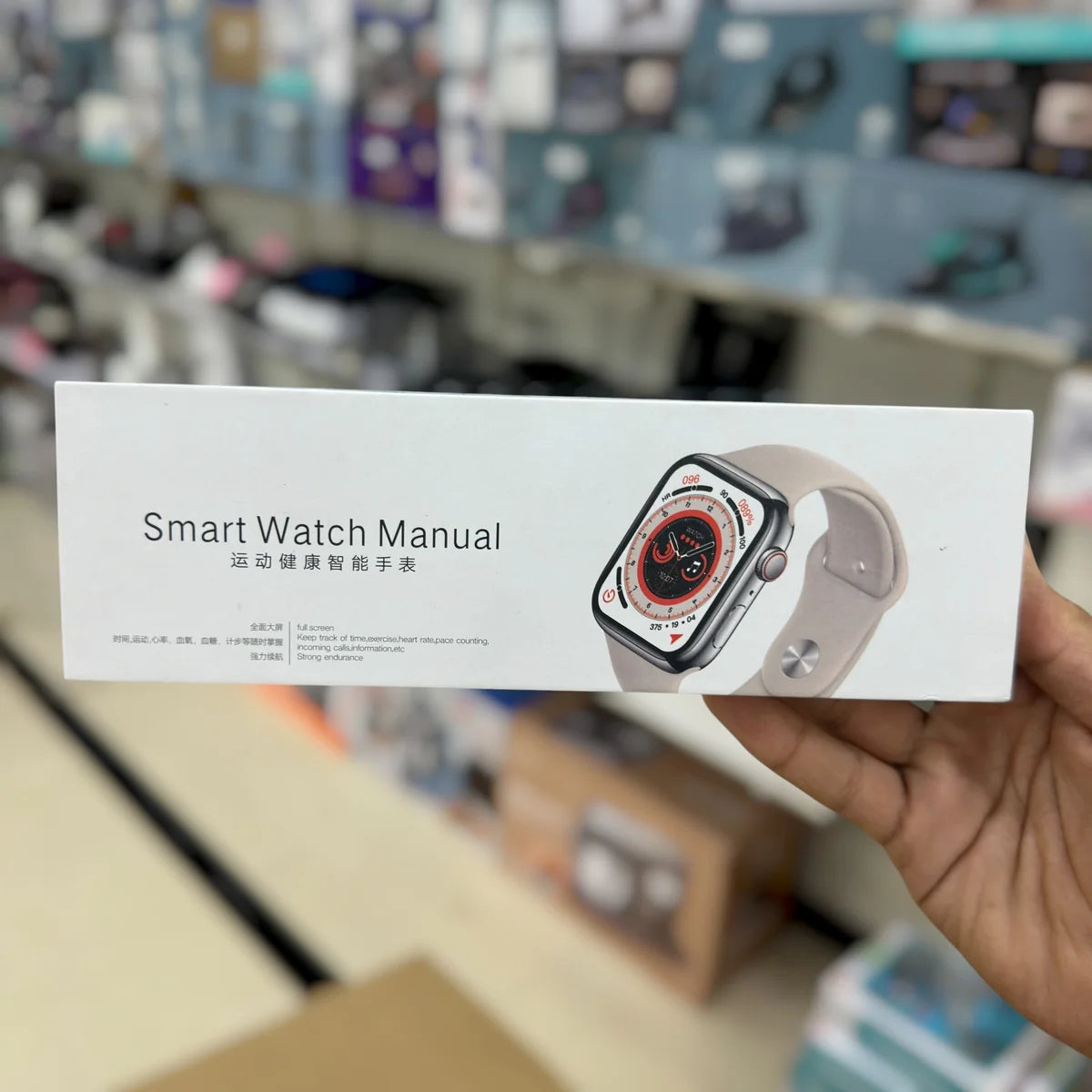 Full Screen Fitness & Health Smartwatch