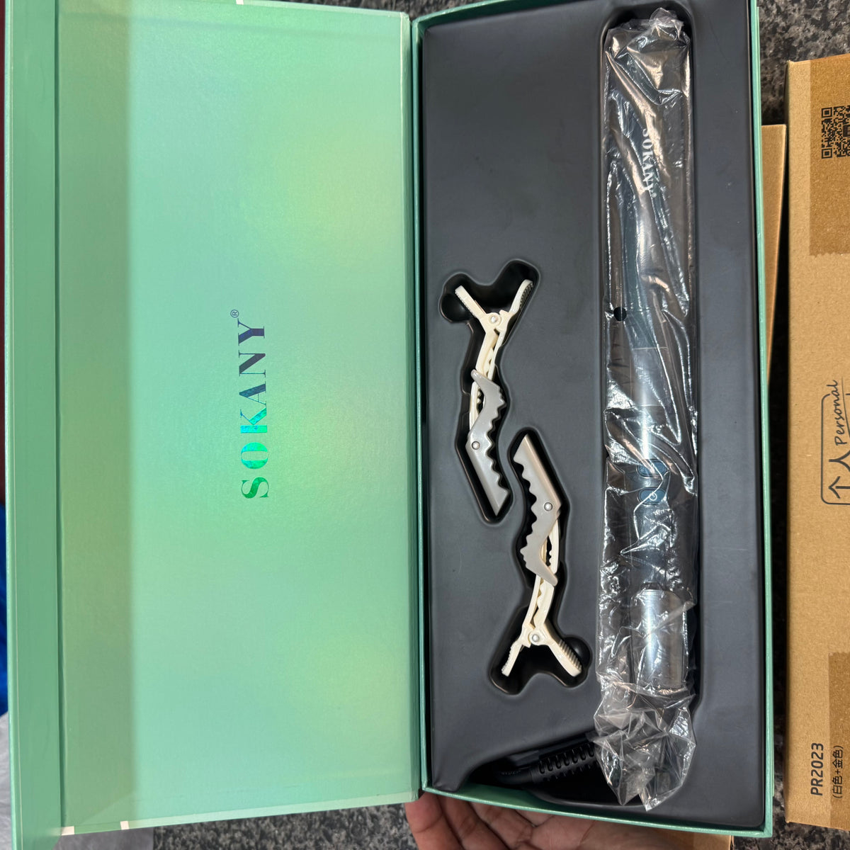 SOKANY SK-15019 Hair Straightener 230°C Ceramic Flat Iron in