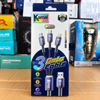 Kamal 3-in-1 Data Cable PD5 – 4.5A Fast Charging Braided USB Cable