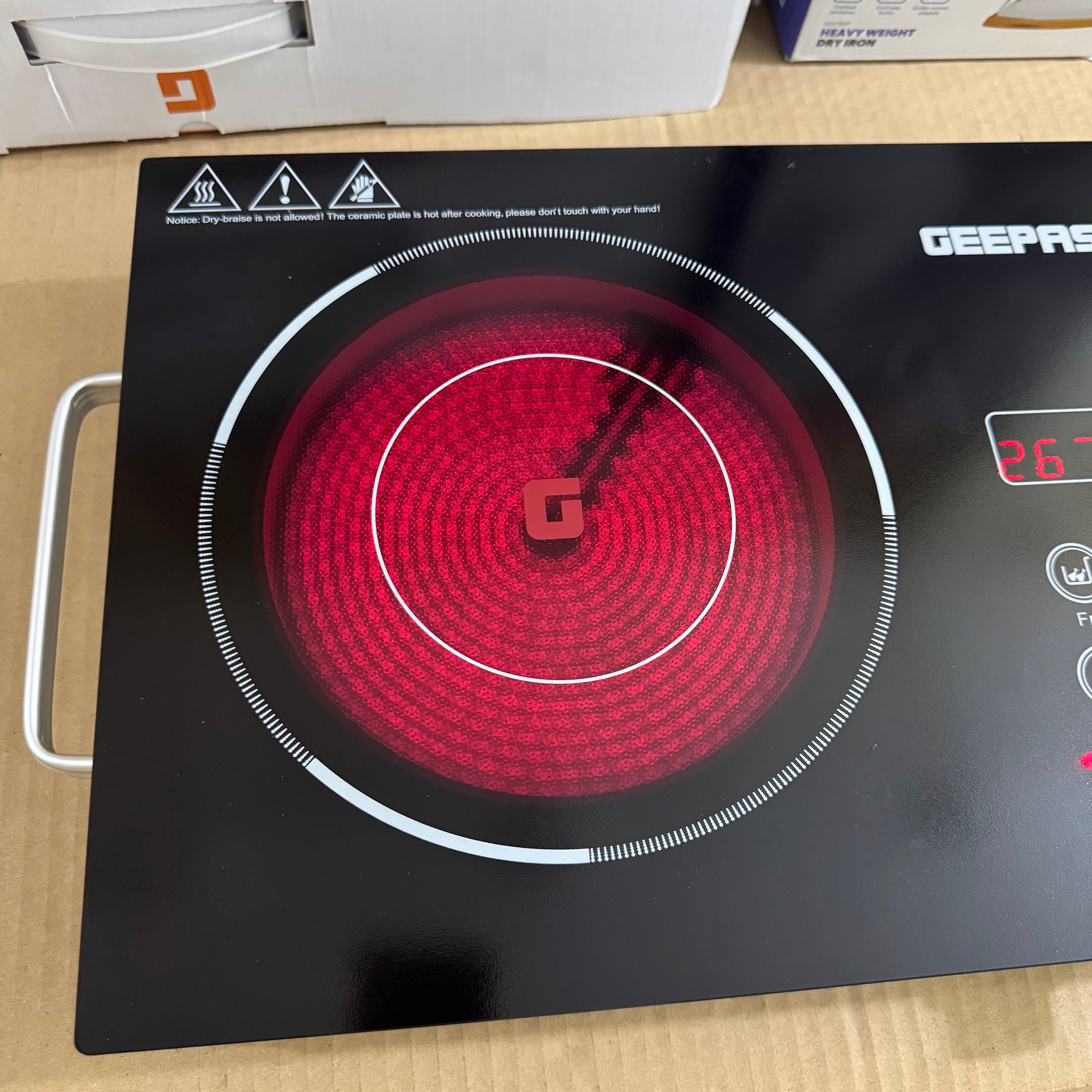 2600w Geepass hot plate