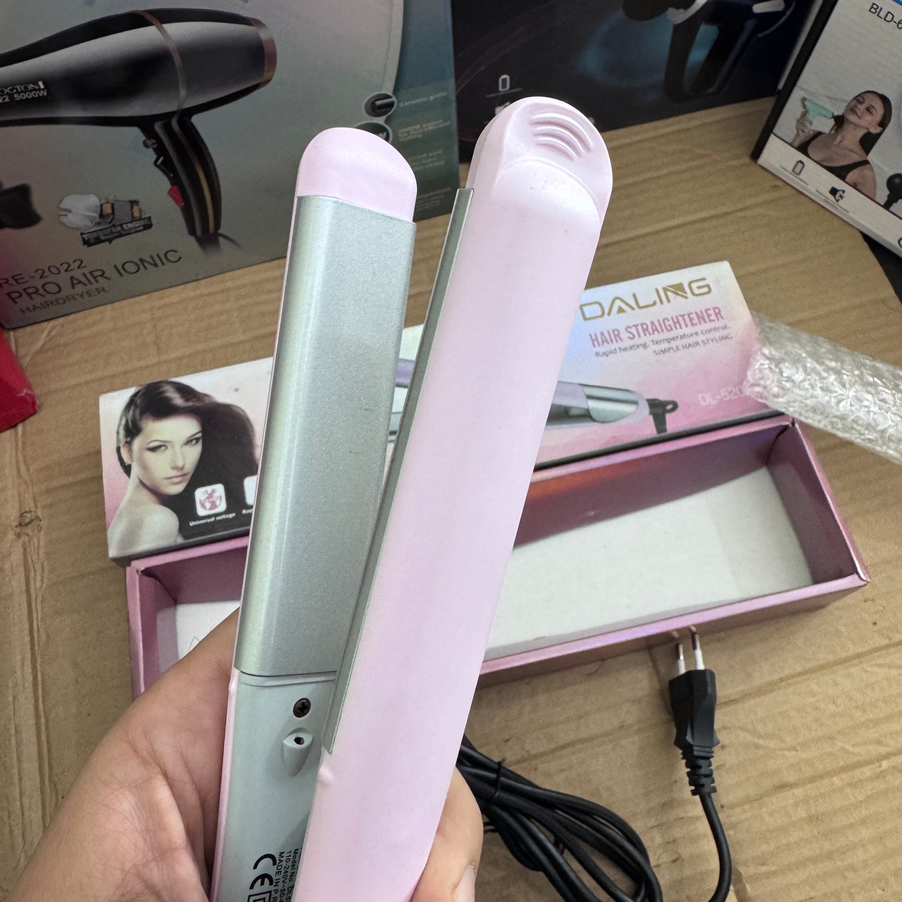 Daling DL-5206 Hair Straightener – Lot Imported | Professional Flat Iron for Smooth Styling