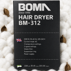 BOMN BM-312 Professional Hair Dryer 2200W | 3 Heat & 2 Speed Settings