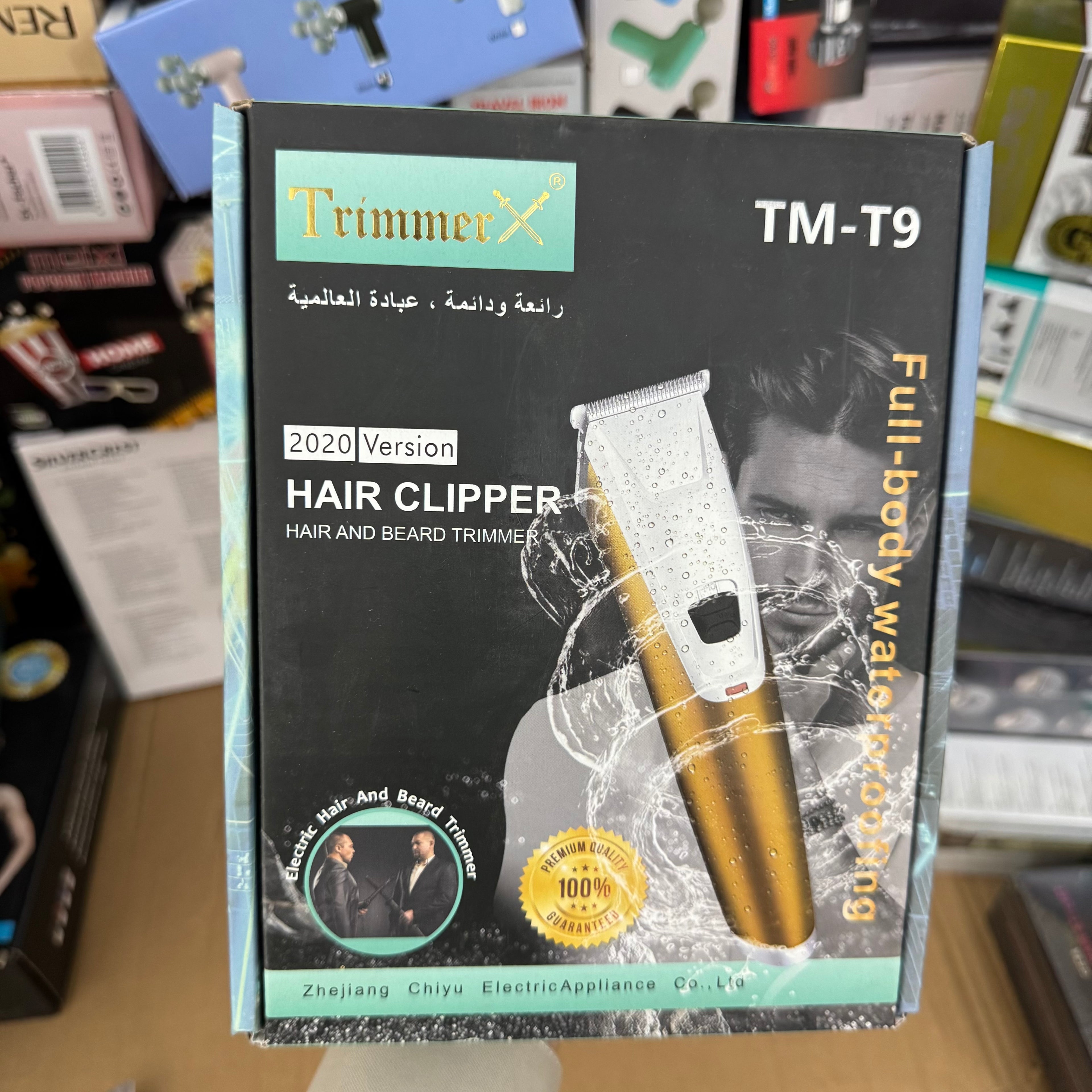Lot Imported Trimmer TM-T9 Professional Hair Clipper - Full-Body Waterproof