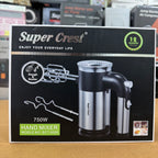Super Crest 750W Electric Hand Mixer SCT-5005 - Lot Imported