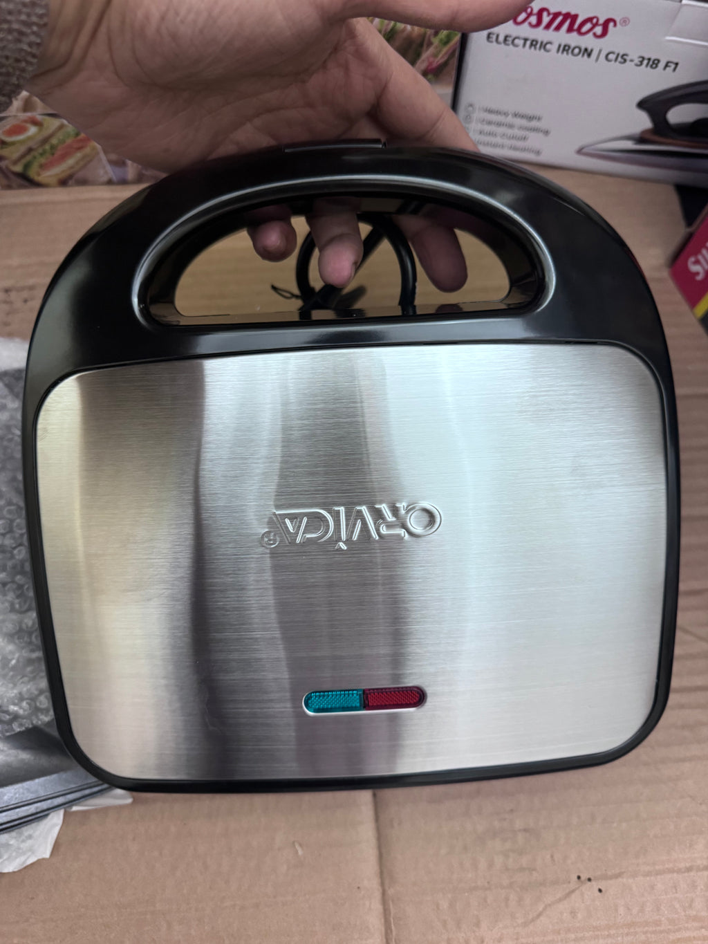 ORVICA ORM-8854 8-in-1 Sandwich Maker 2000W – Lot Imported | Multi Baker Machine in Pakistan