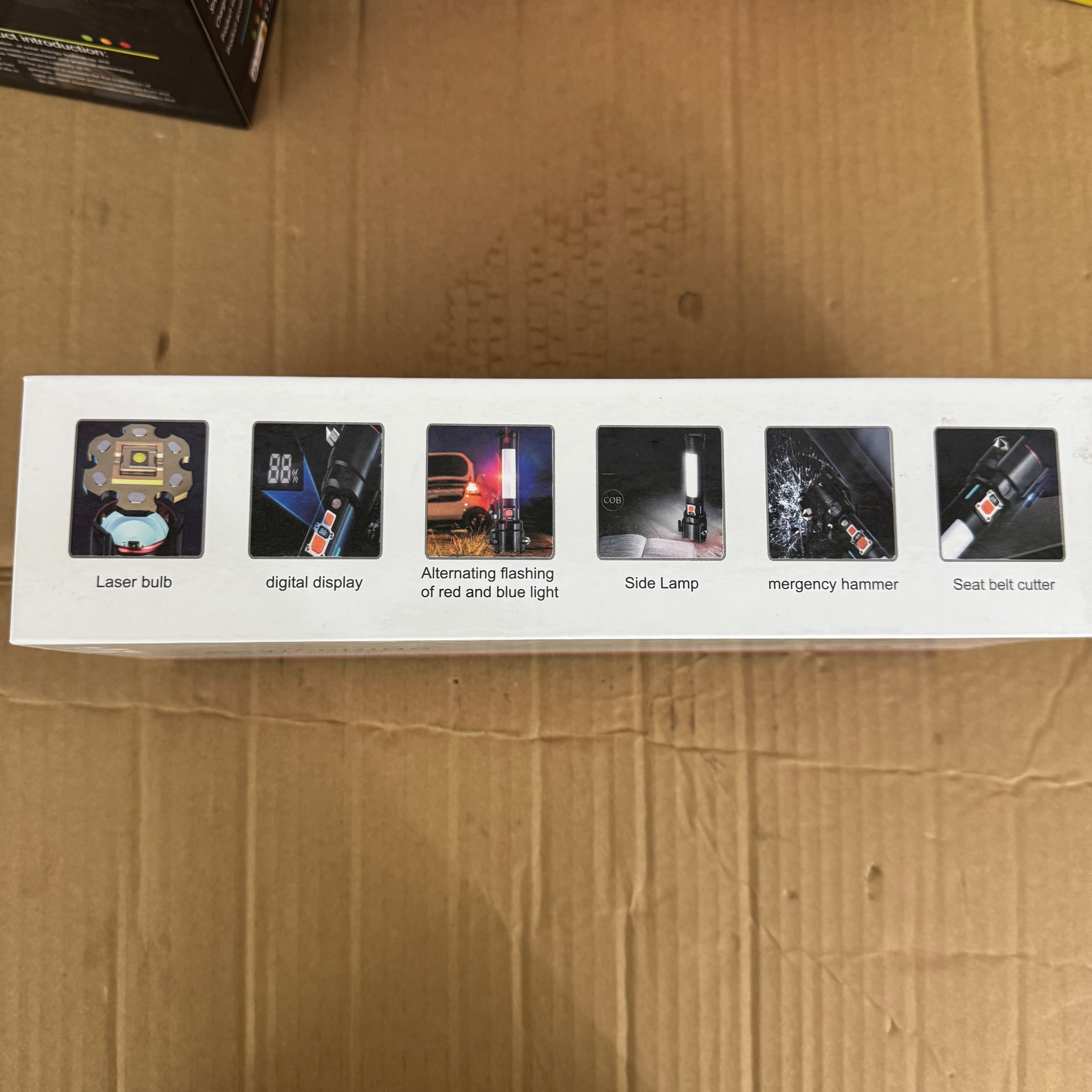 Lot Imported Multi-Functional LED Flashlight & Survival Torch