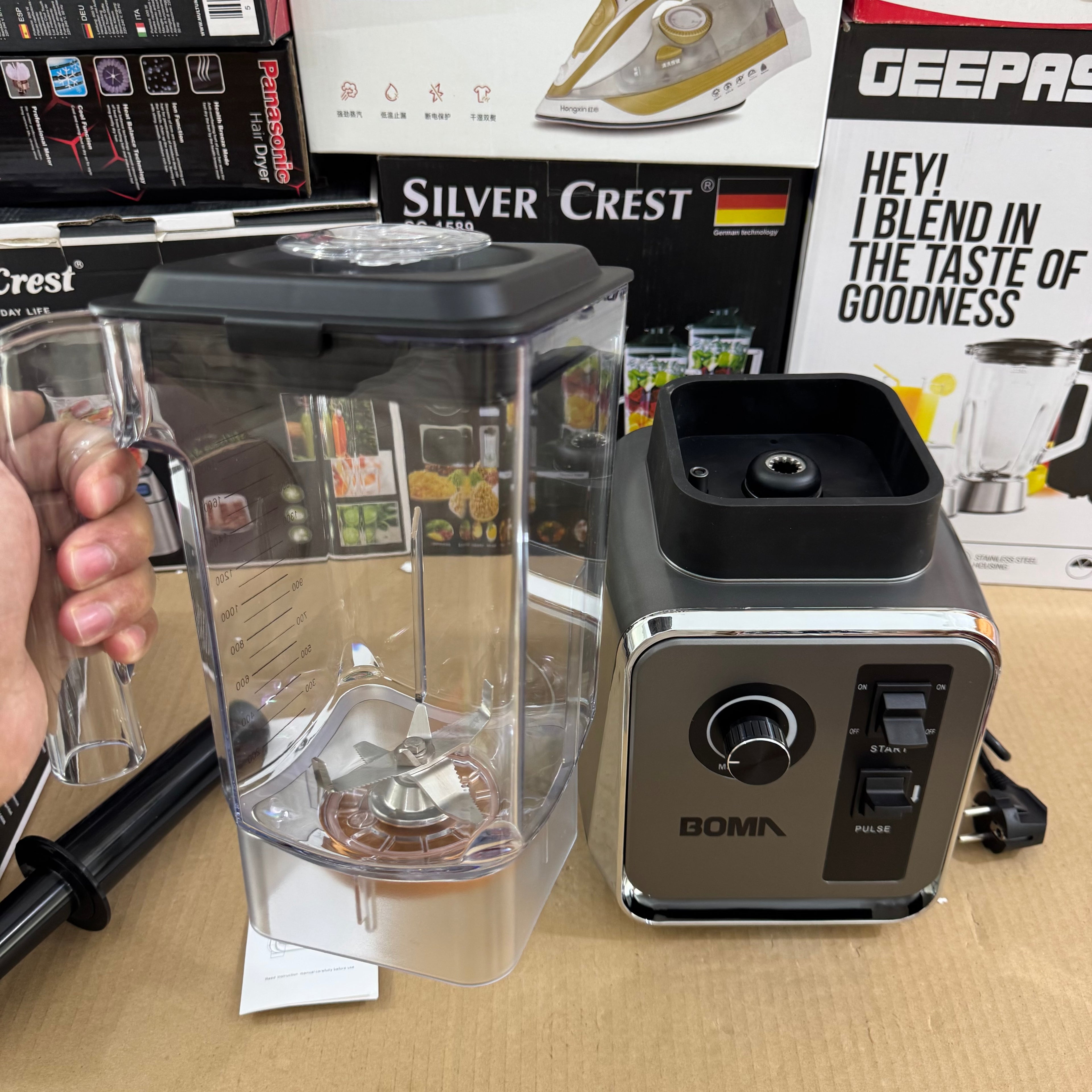 BOMN 2.0L Commercial Blender BM-998