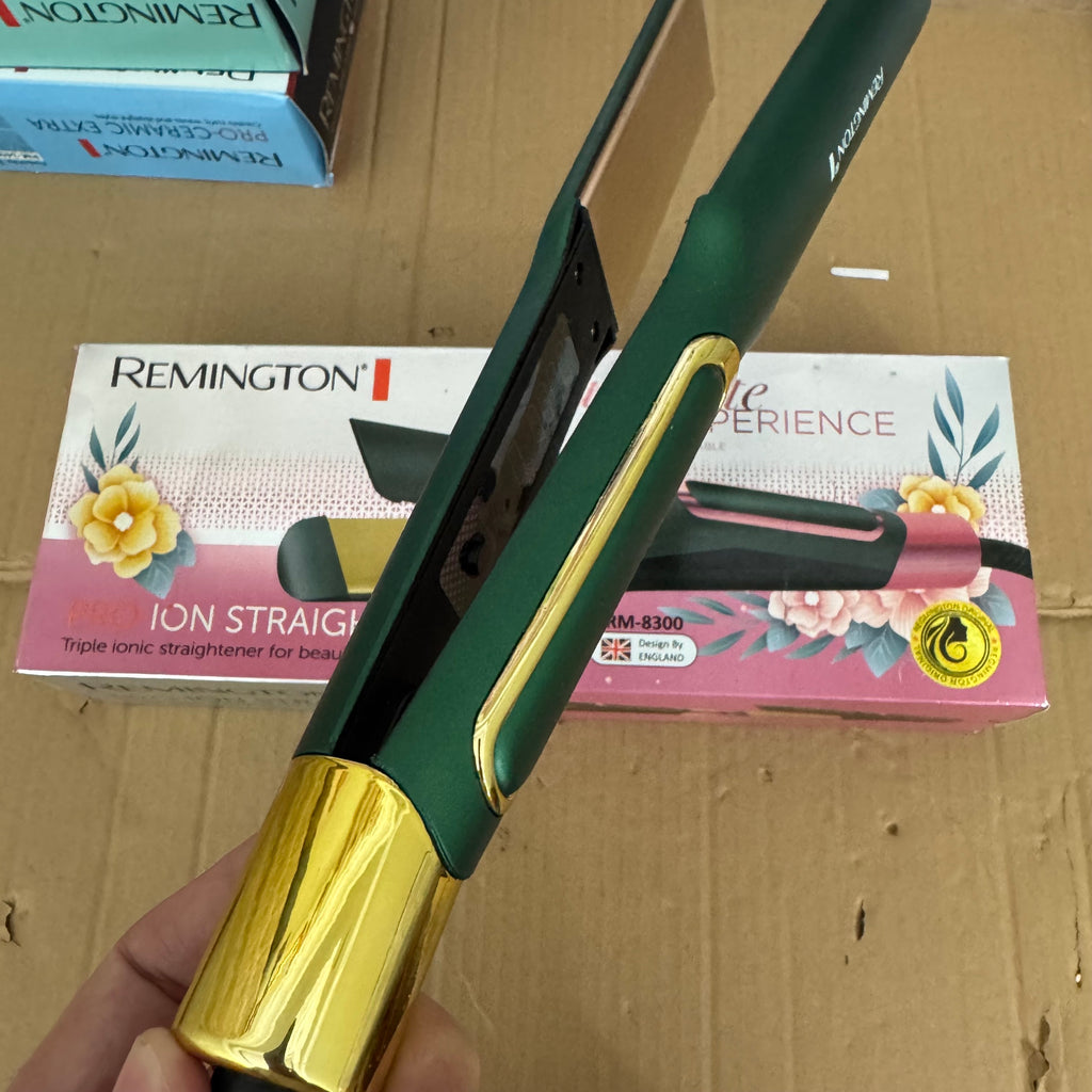 Remington Pro-Ion Straight Hair Straightener RM-8300W Lot Imported
