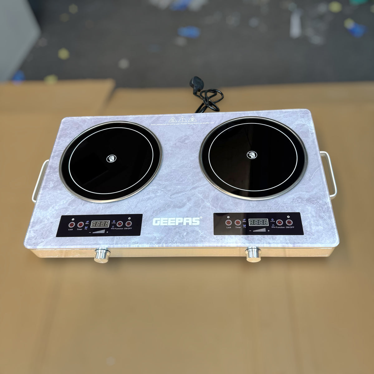 Geepas Double Burner Infrared Stove GIC6134P