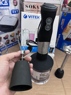 VITEK VT3411 ST Hand Blender Set 800W – Lot Imported | Multi-Function Blender for Kitchen