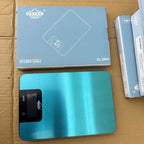Uakeen Germany ZL-2905 Digital Kitchen Scale | Precision Blue Steel Food Scale