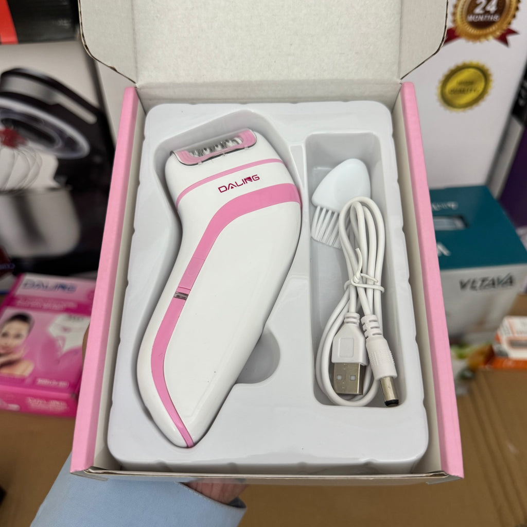 DALING DL-6015 Wet & Dry Lady Shaver & Epilator Lot Imported