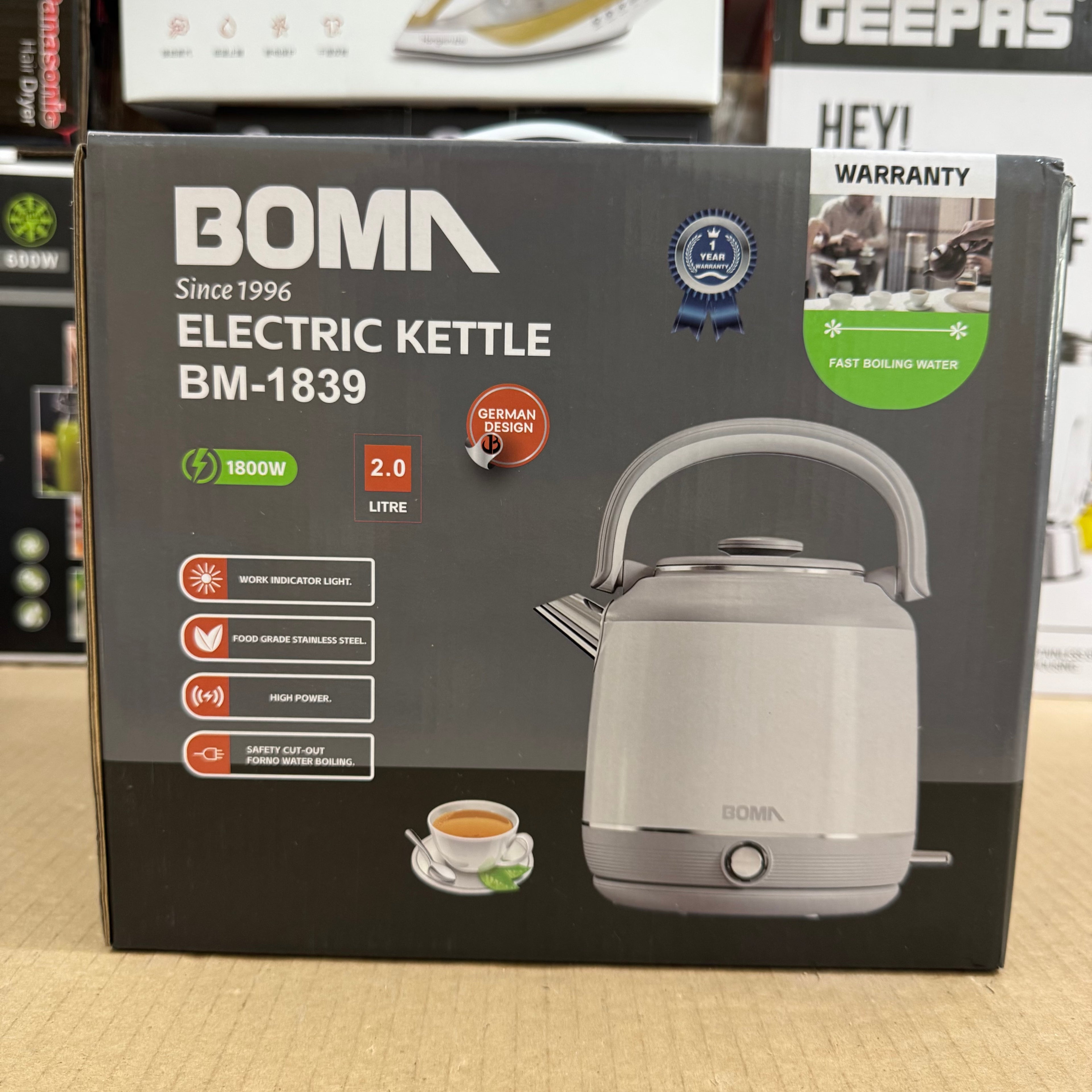BOMN 2.0L Electric Kettle BM-1839