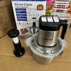 Silver Crest 3.5L Electric Food Chopper 8in1- 2000W Lot Imported