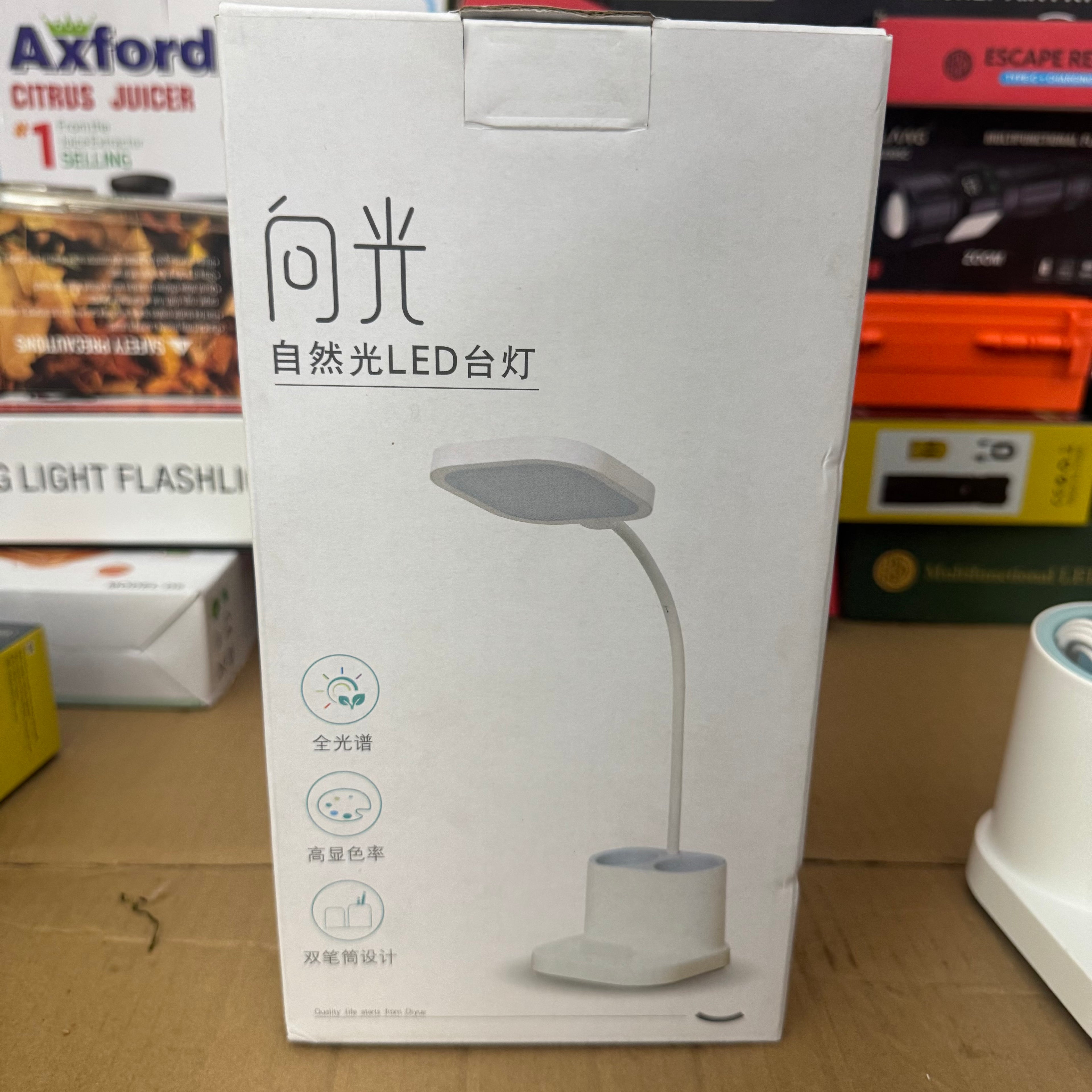 Lot Imported LED Desk Lamp with Pen Holder