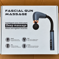 4D Facial Gun Massage – 9-Speed Deep Muscle Massage Gun with 4 Heads