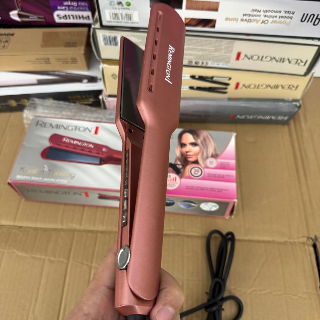Lot Imported Remington Keratin Therapy Hair Straightener Model S-8590