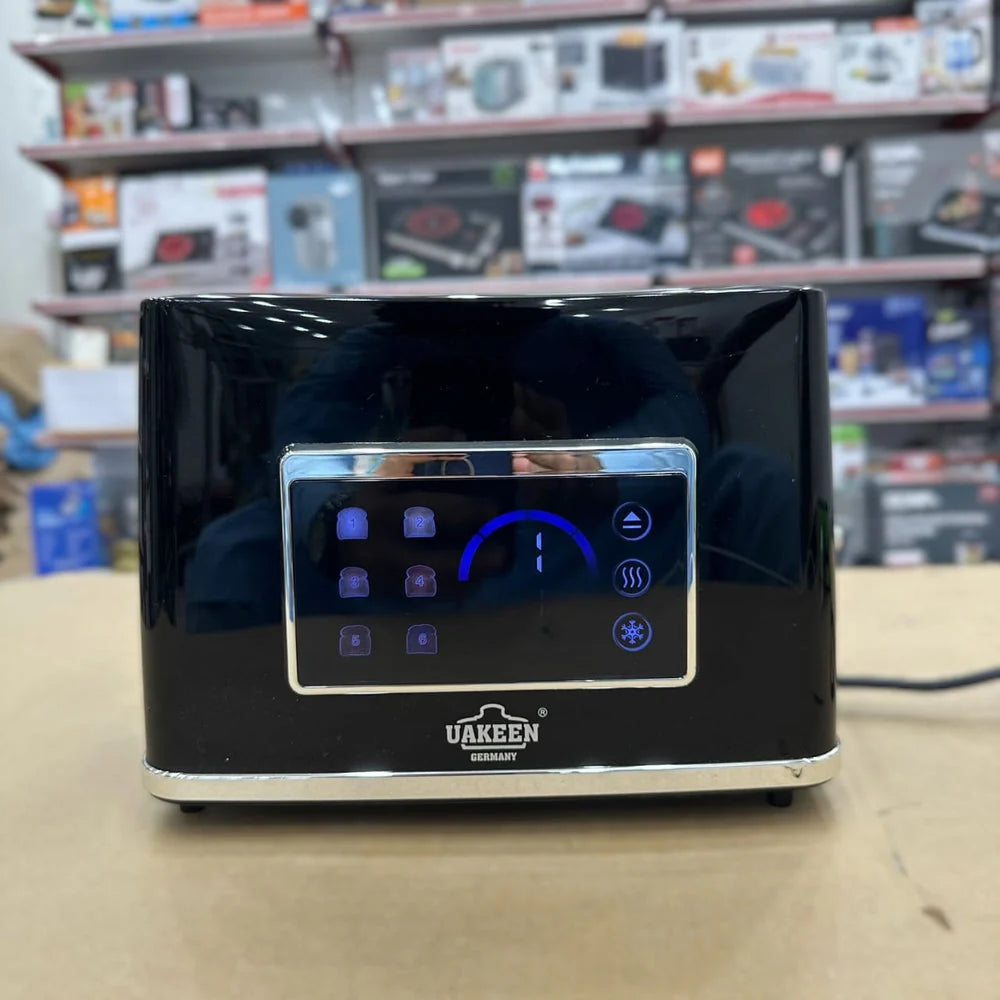 Uakeen ZL-2111 2-Slice Digital Toaster – 1000W Bread Toaster