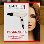 Remington Pearl Shine Hair Dryer – Tourmaline Ionic Hair Dryer for Smooth, Shiny Hair