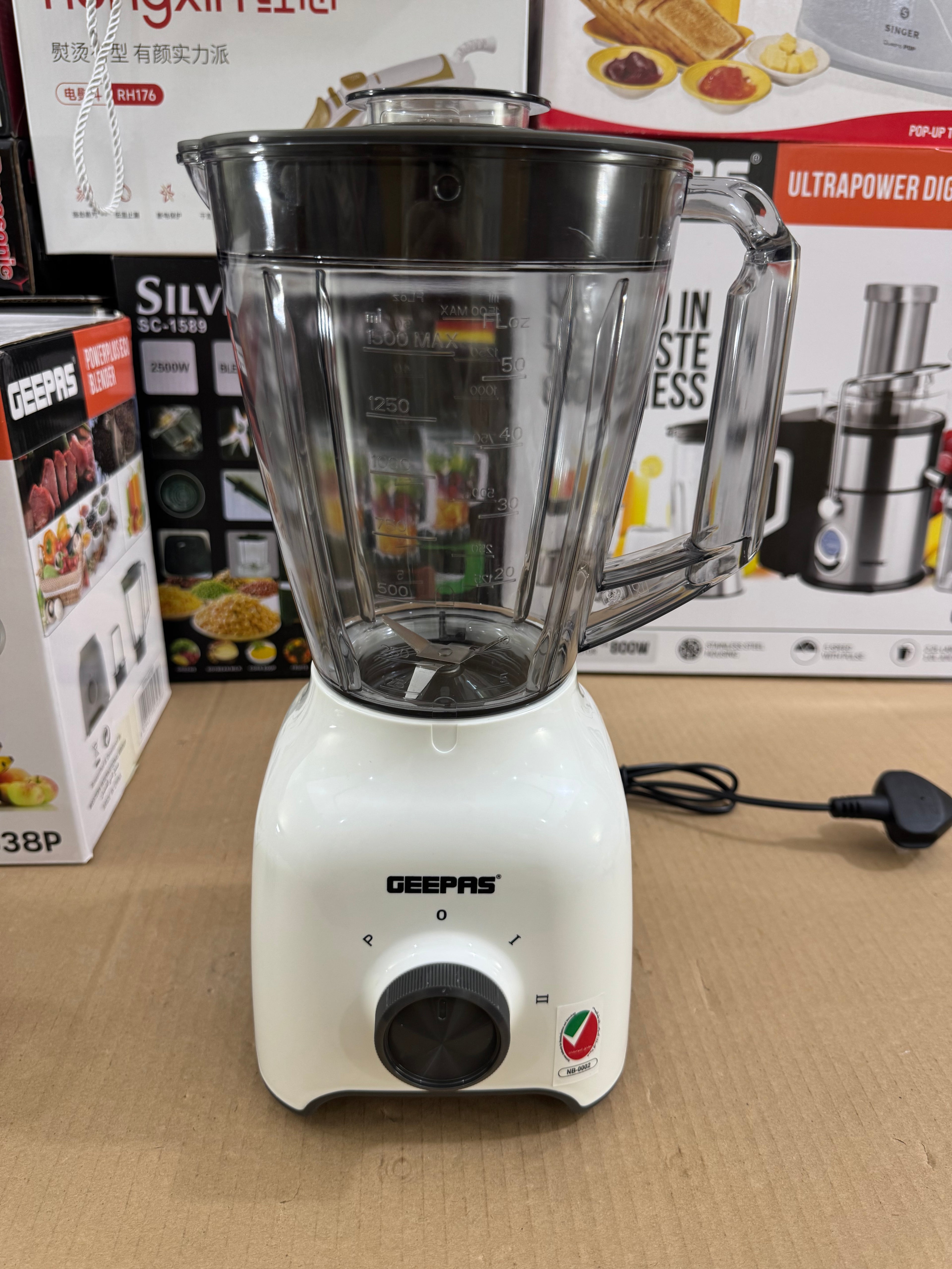 Geepas 500W PowerPlus Eco Blender GSB44038P