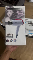 Braun Foldable Hair Dryer (BR-6899) – Compact, Powerful, Salon-Quality Results