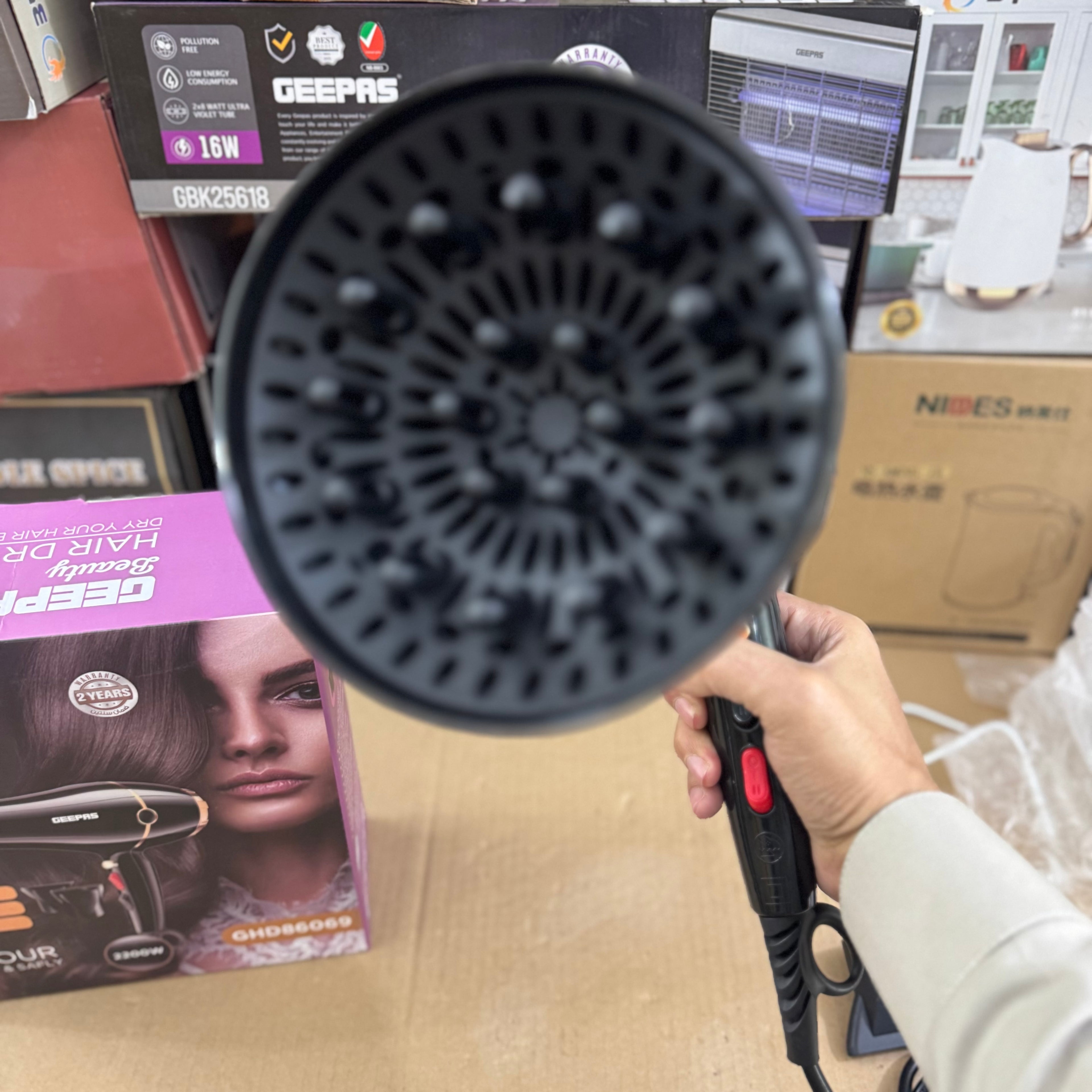 Geepas 2200W Professional Hair Dryer – GHD86069