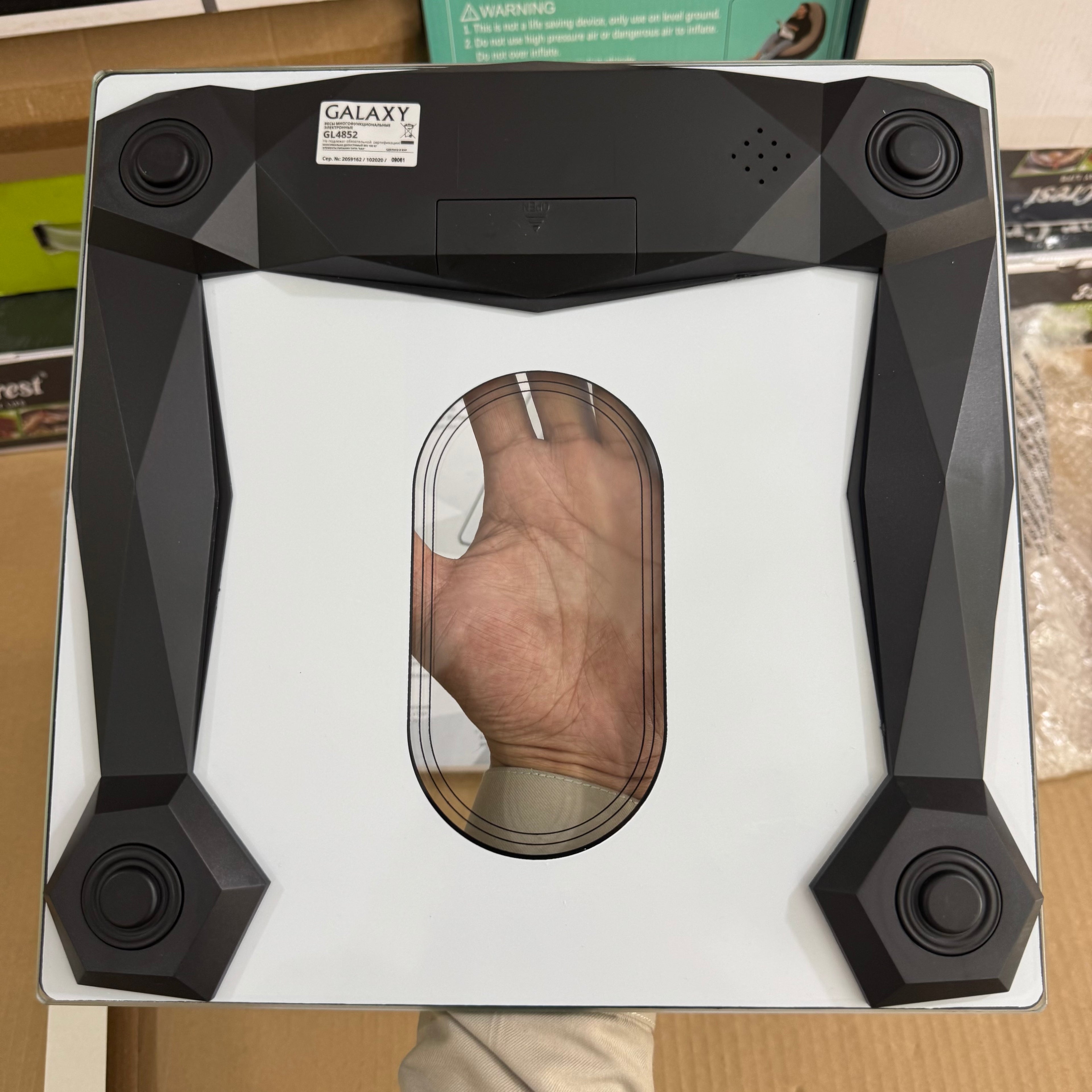 Galaxy Electronic Body Fat Analyzer Scale (GL4852) - Lot Imported