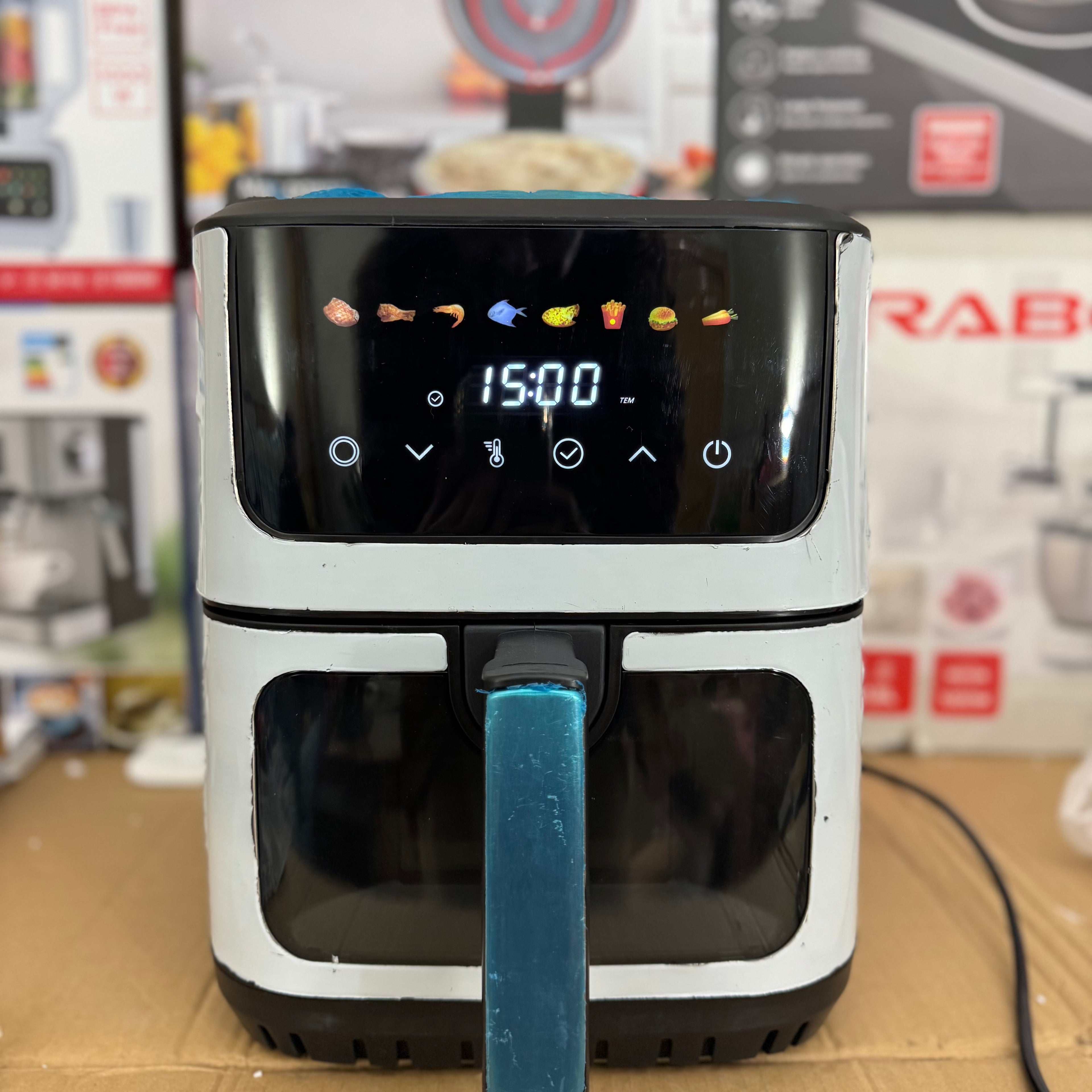 SilverCrest 9L Digital Air Fryer | 1600W Large Healthy Multi-Cooker