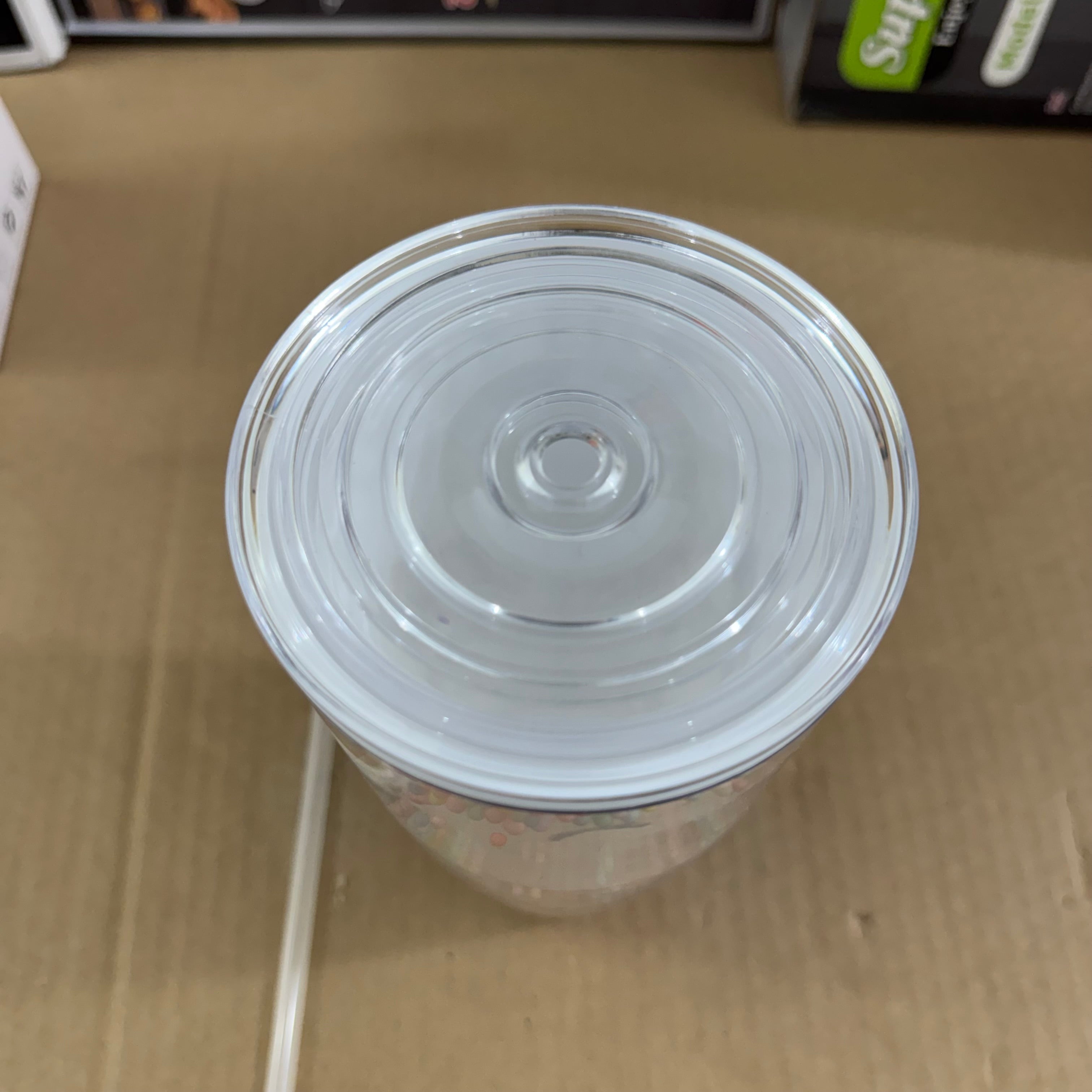 Gemini said Lot Imported Pearl Foam Double-Layer Tumbler 650ml. - BPA Free Cold Drink Cup