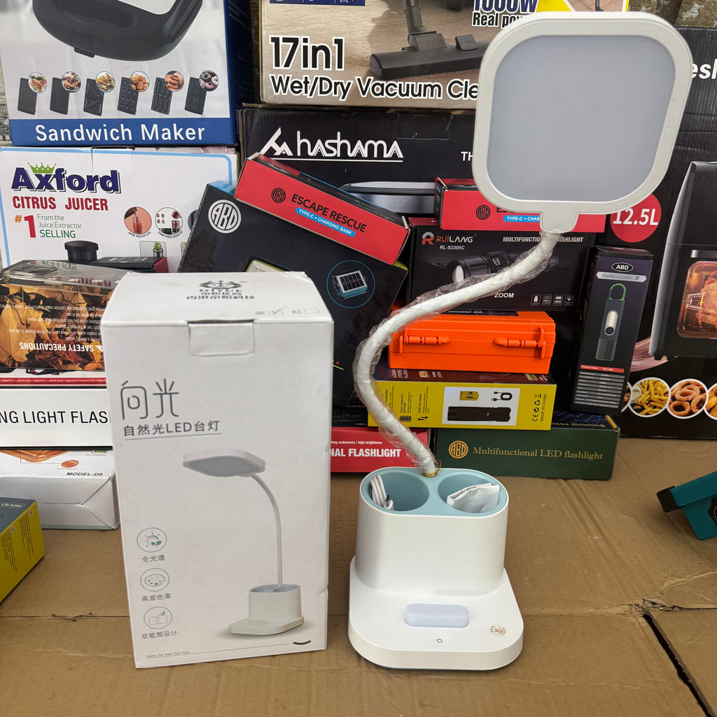 Lot Imported LED Desk Lamp with Pen Holder