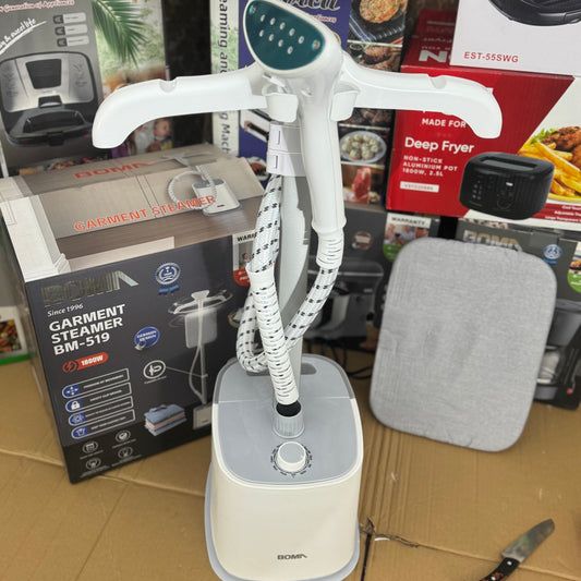 BOMA BM-519 Professional Garment Steamer | 1800W Upright Fabric Steamer