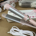 RIWA 2-in-1 Mini Hair Curler & Straightener RB-8318