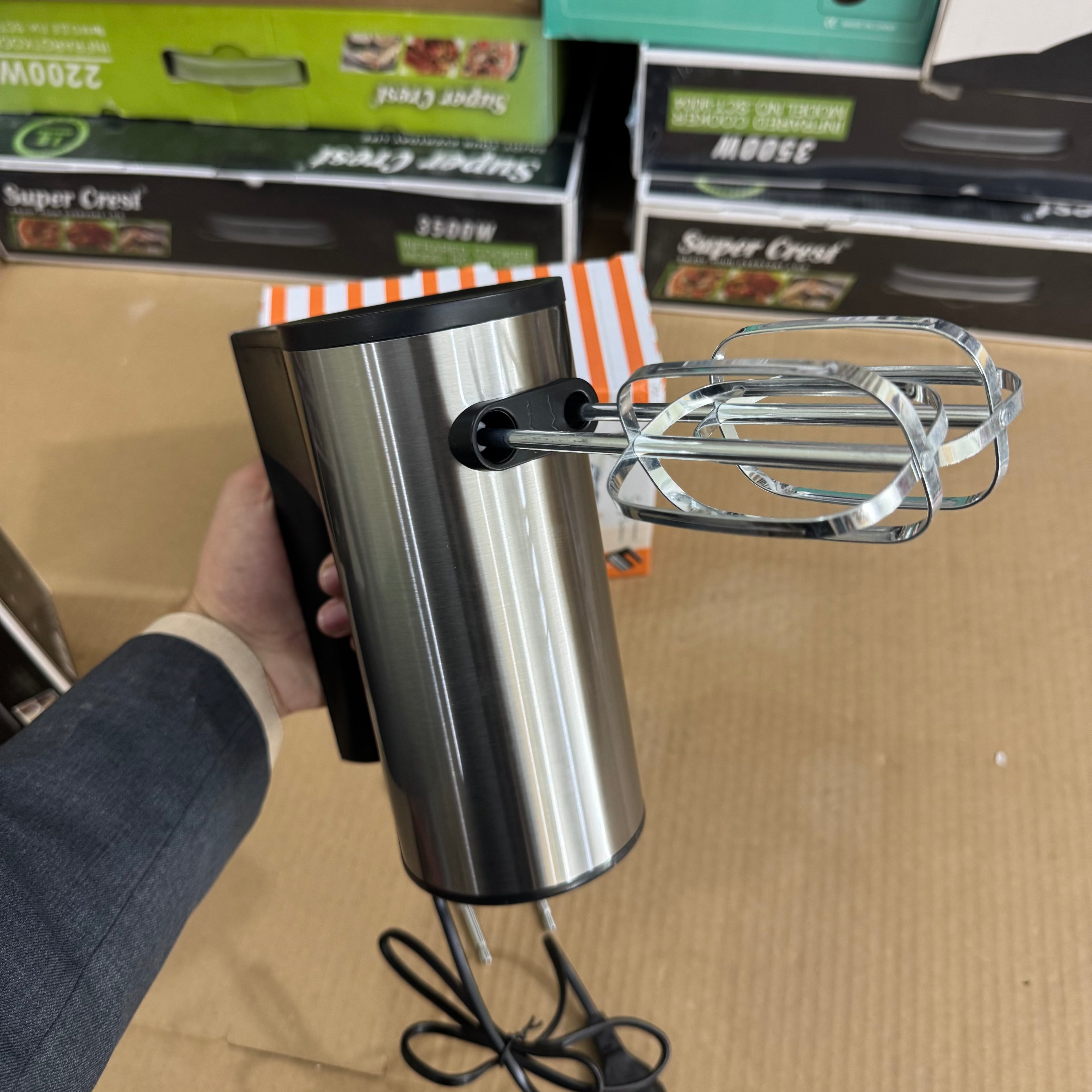 KÖLAX 500W Electric Hand Mixer - Model 802711 Lot Imported