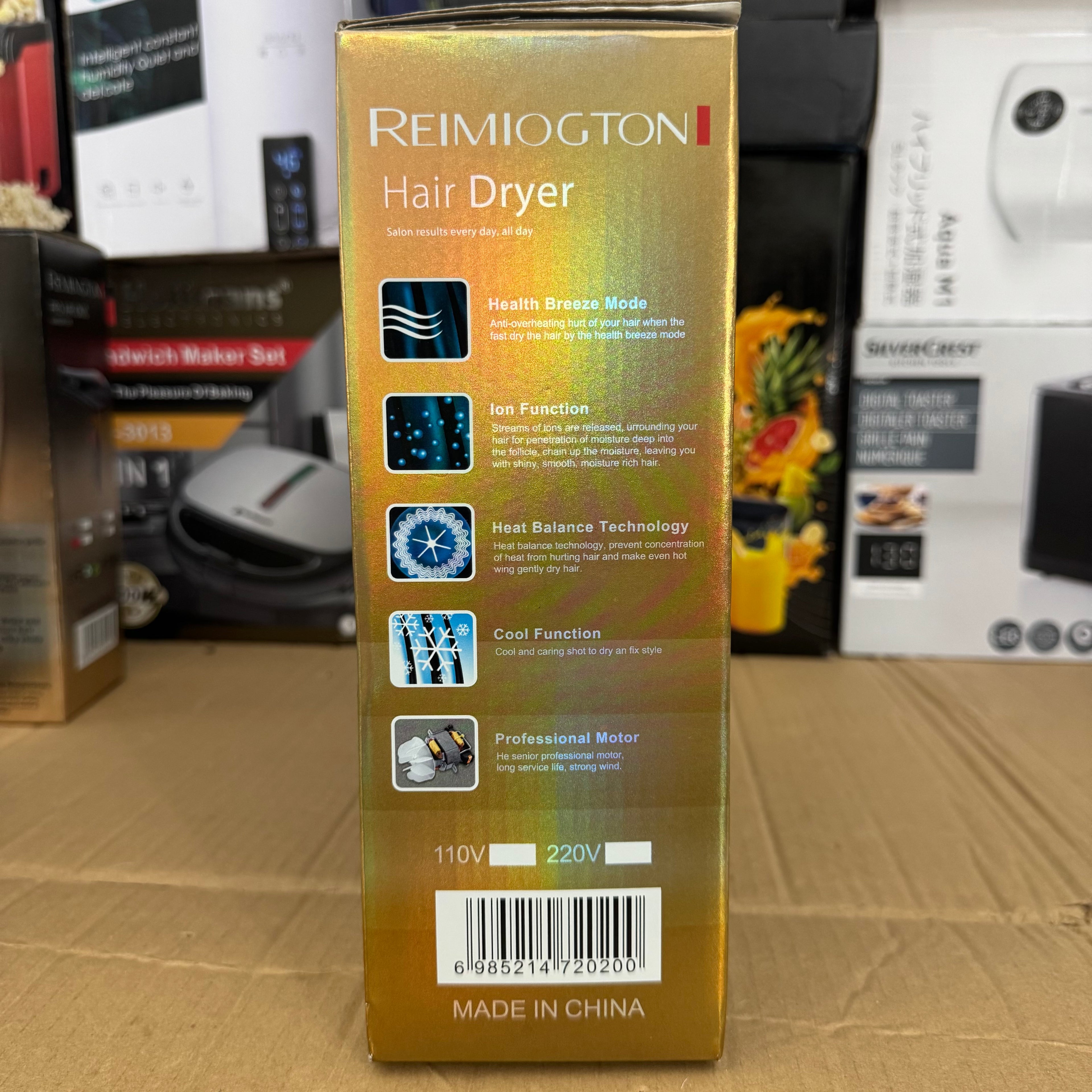 Lot Imported Reimiogton RE-2020 Pro Air Ionic Hairdryer - 5000W Professional Styling