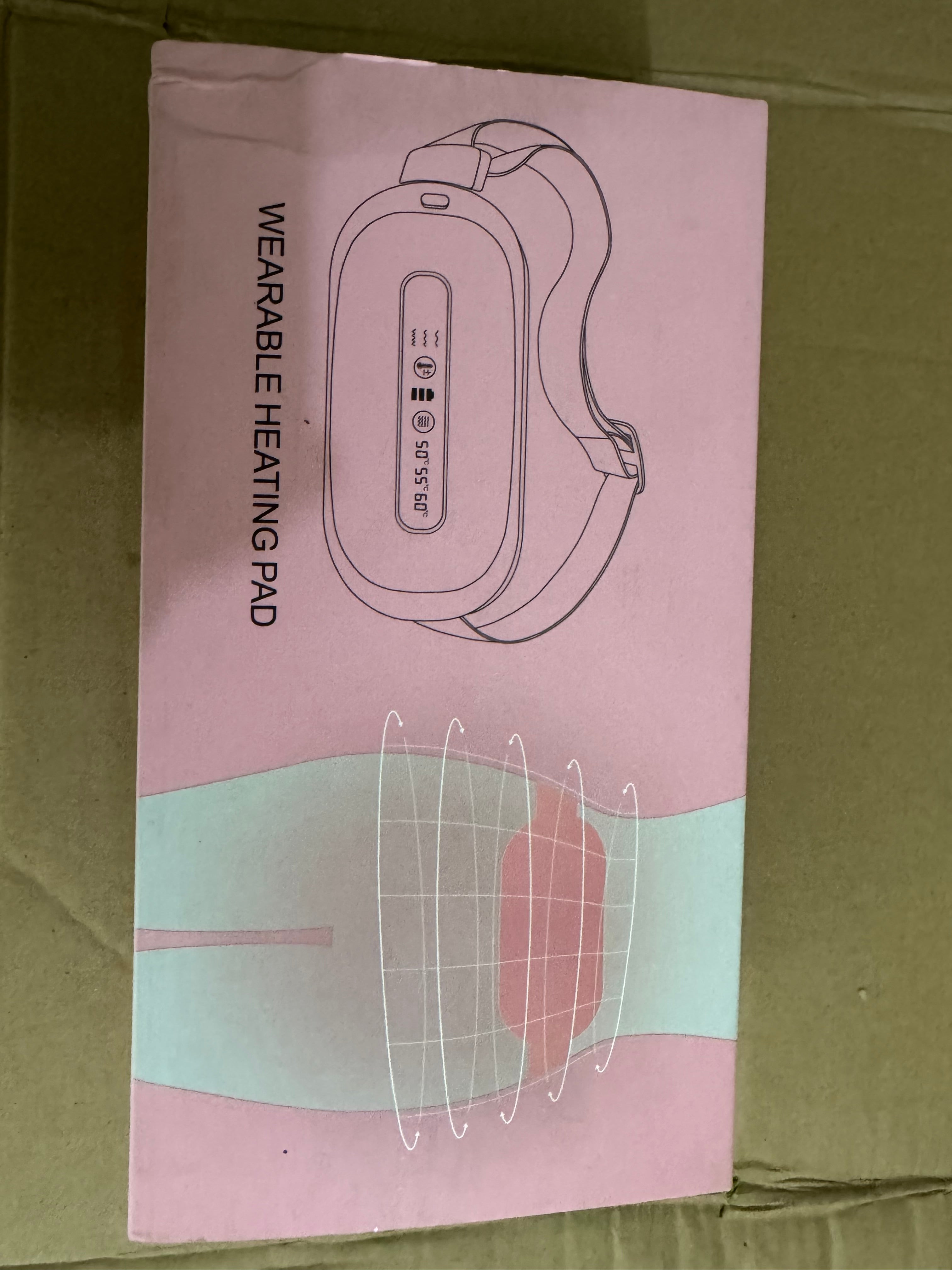 Lot Imported Wearable Heating Pad – Portable Menstrual & Waist Relief Belt