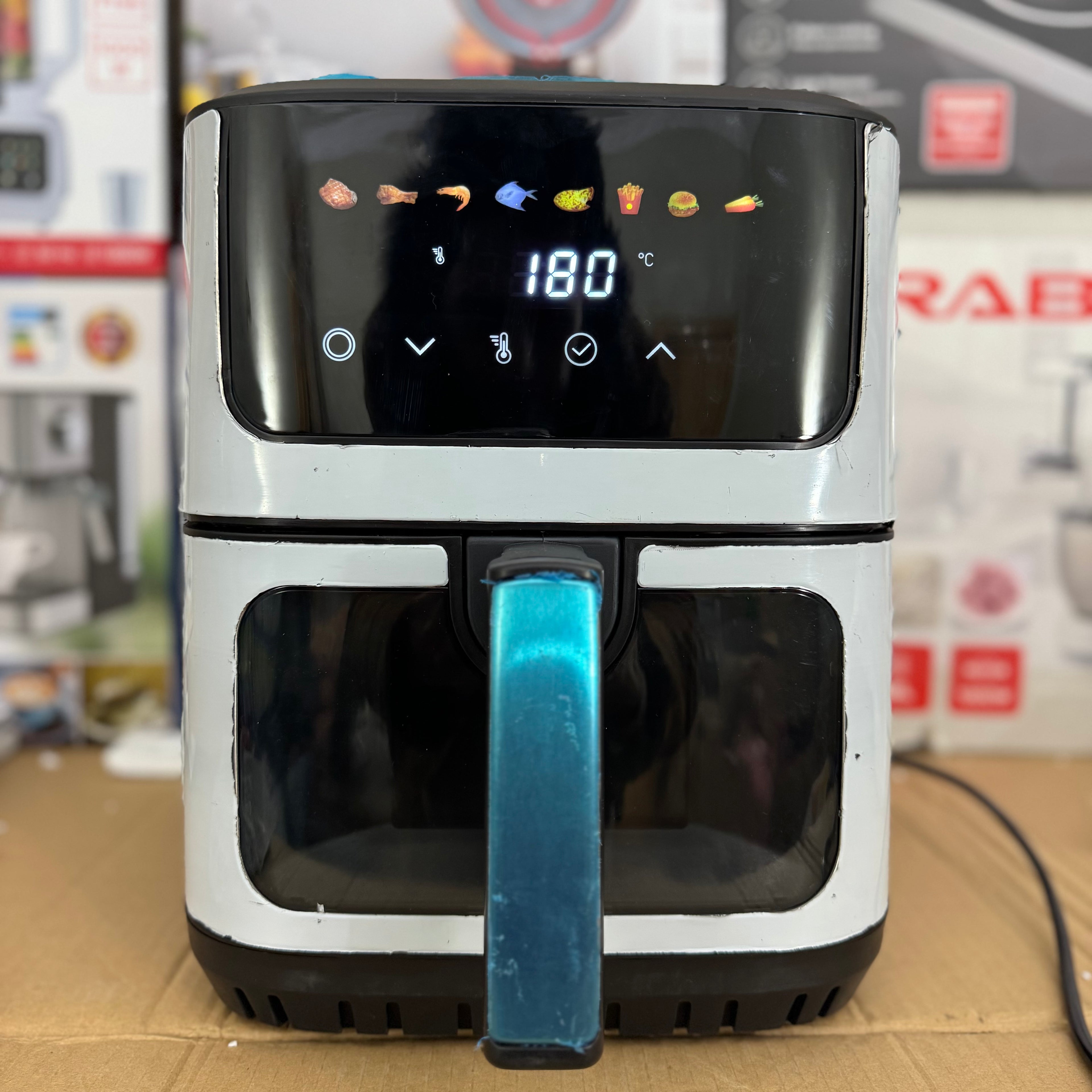 SilverCrest 9L Digital Air Fryer | 1600W Large Healthy Multi-Cooker