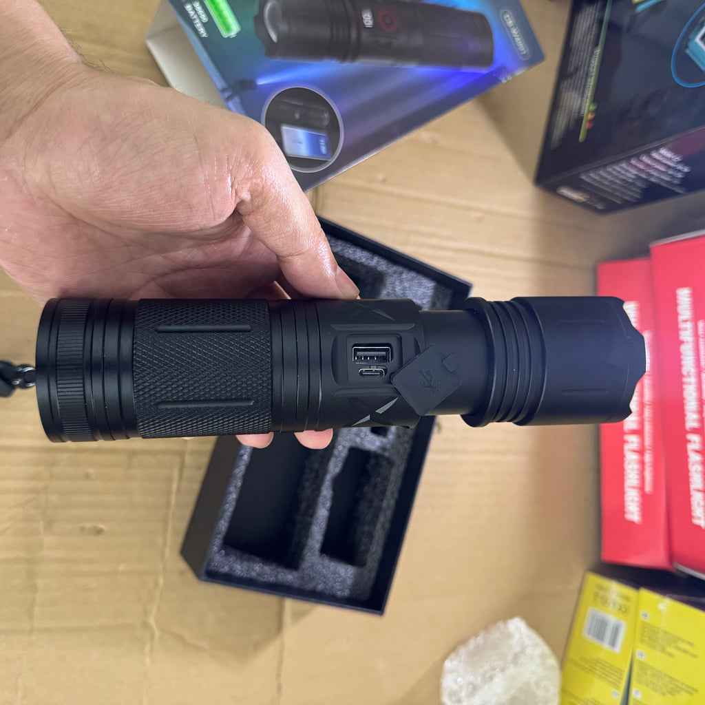 Lot Imported COBA Aluminum Alloy Flashlight | 3000M Long Range-CB-W409T